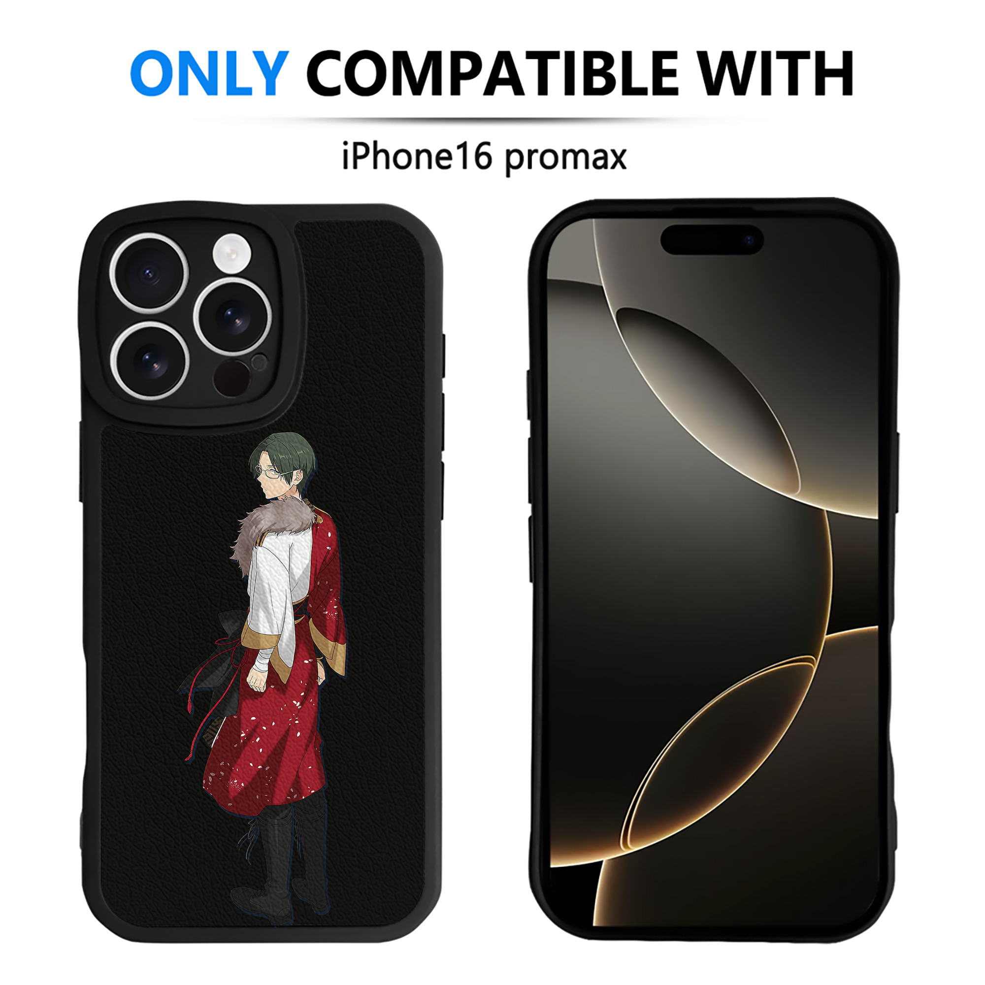 （画像用） あんさんぶるスターズ! Ensemble Stars 【iPhone 16シリーズ対応】シリコンスマホケース（レザー調） 材質：シリコン